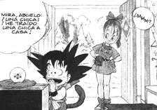 SON GOKUH Y BULMA