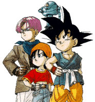 GOKUH, PAN, TRUNKS Y GILL