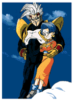 VEGETA-BABY Y BULMA