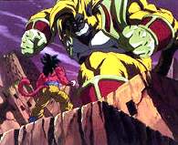 SS4 GOKUH VS OHZARU VEGETA-BABY