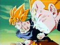 ATAQUE DE GOKUH Y VEGETA