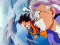 GOKUH Y TRUNKS SE ALEJAN